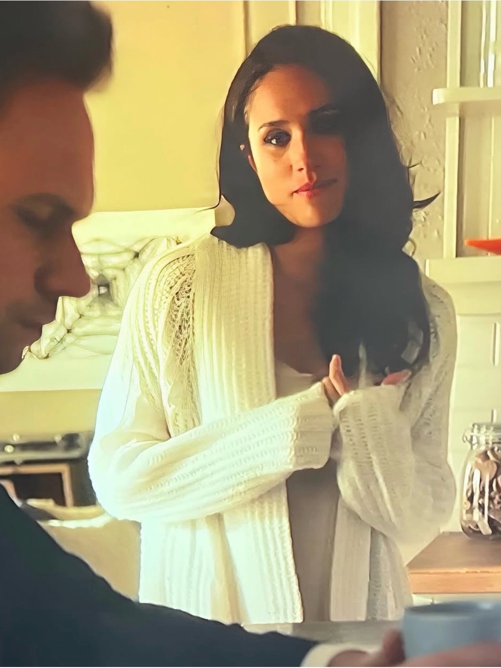 Gabriela Hearst Gunnersbury Cardigan ASO Meghan Markle